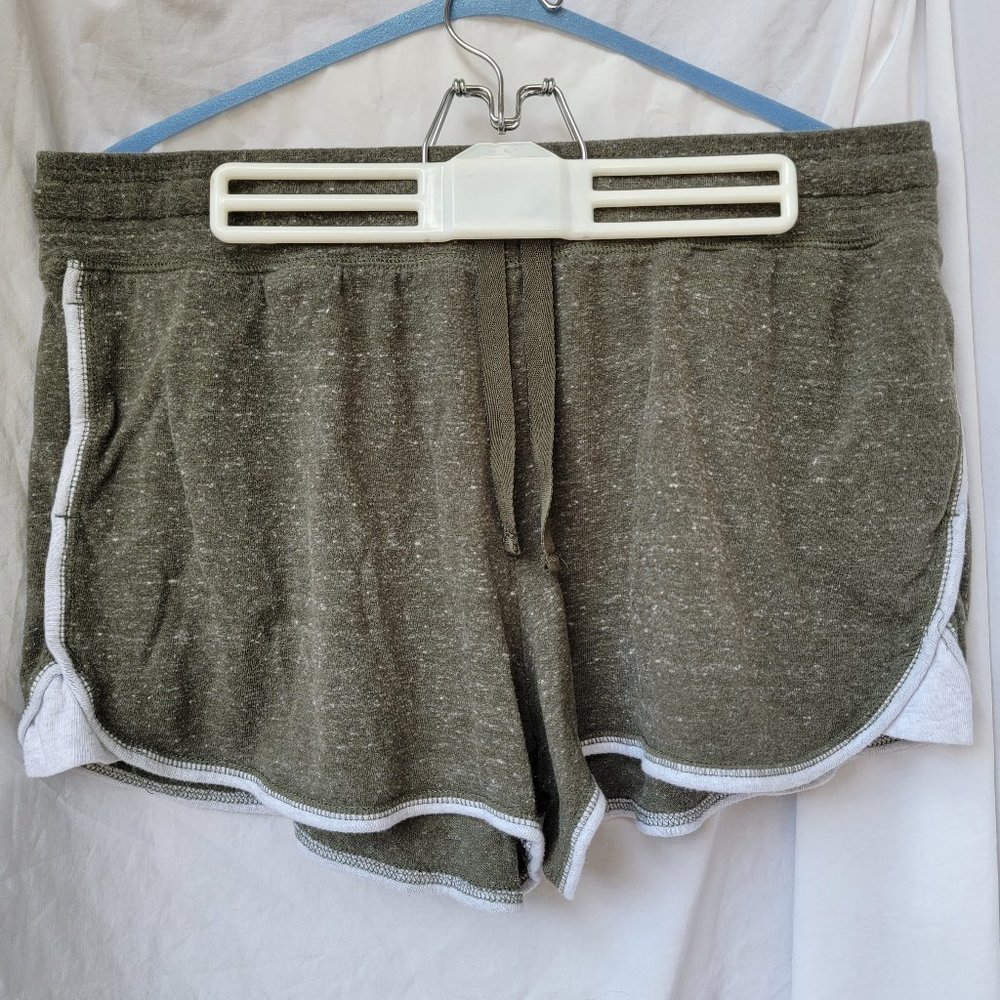 ATHLETIC WORKS Running Shorts Heather Green Size XXL (20)